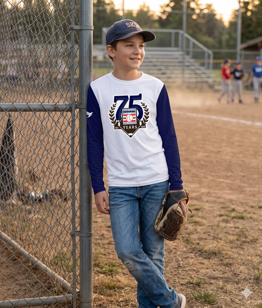 SKWLL Casual Fan Long Sleeve Shirt