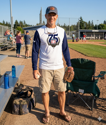 SKWLL Casual Fan Long Sleeve Shirt